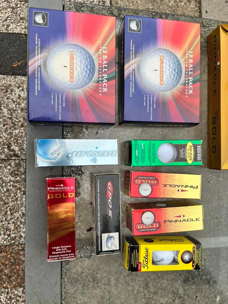 Golfballen Nieuw., Alle leeftijden, Ophalen of Verzenden, Gebruikt, Overige genres