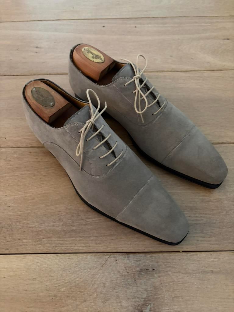 Magnanni 12549 Taupe Suède – Maat 45 | Zo goed als nieuw, Kleding | Heren, Schoenen, Overige kleuren, Verzenden, Zo goed als nieuw