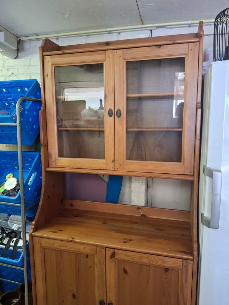 Buffetkast, Ophalen, Glas, 50 tot 100 cm, 150 tot 200 cm