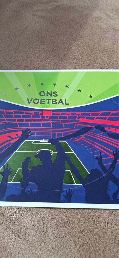 Voetbal sticker - Ruilen voor andere grote stickers, Ophalen of Verzenden, Nieuw, Sport