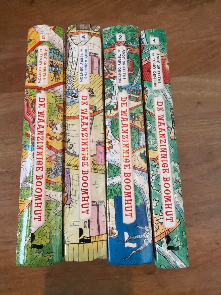 De Waanzinnige Boomhut serie 1, 2, 4 en 5, Ophalen of Verzenden, Gelezen, Fictie algemeen