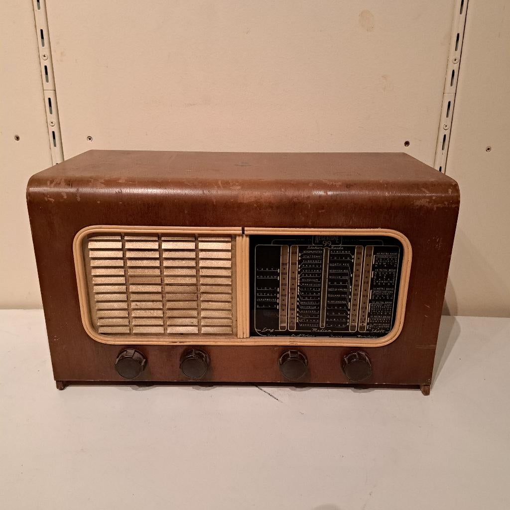oude buizen radio Regentone 99, Audio, Tv en Foto, Radio's, Ophalen of Verzenden, Niet werkend, Radio