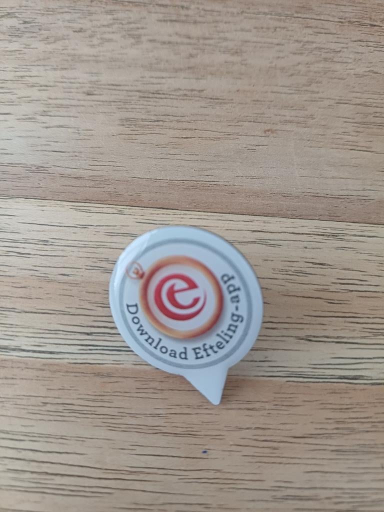 Efteling Download App Button/Speldje, Ophalen of Verzenden, Zo goed als nieuw, Button of Speldje