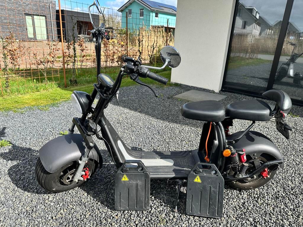 Als nieuw! Elektrische scooter Matte Black, Elektrisch, Zo goed als nieuw, Ophalen, Overige merken