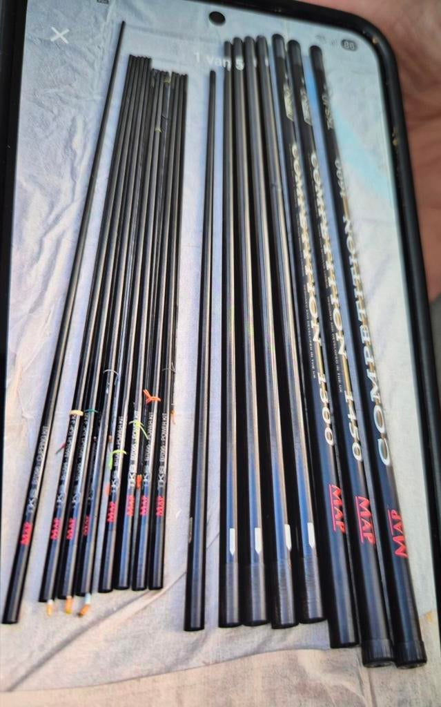 Gezocht vastehengel. Preston  type MAP TKS40 DIVERSEN DELEN, Ophalen of Verzenden, Werphengel