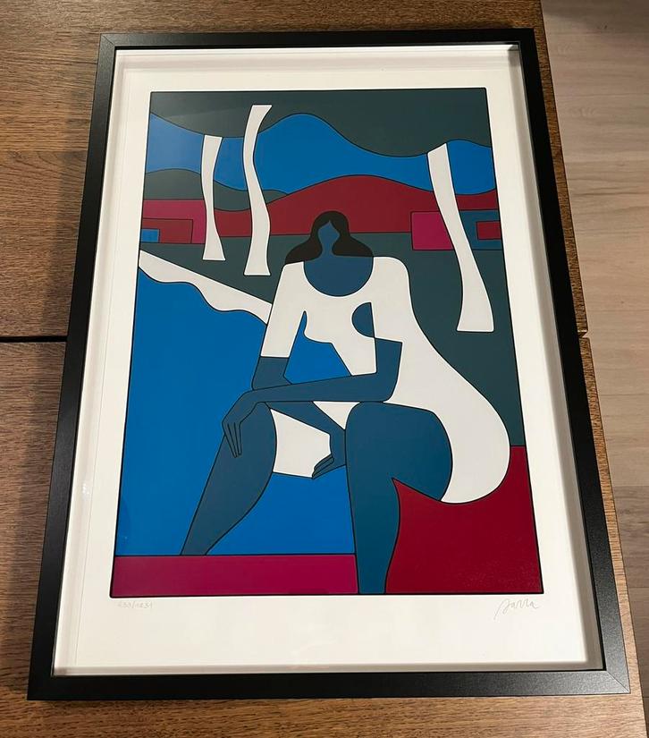 Parra - When the Smoke Clears - Gesigneerde Zeefdruk, Antiek en Kunst, Kunst | Schilderijen | Modern, Ophalen of Verzenden