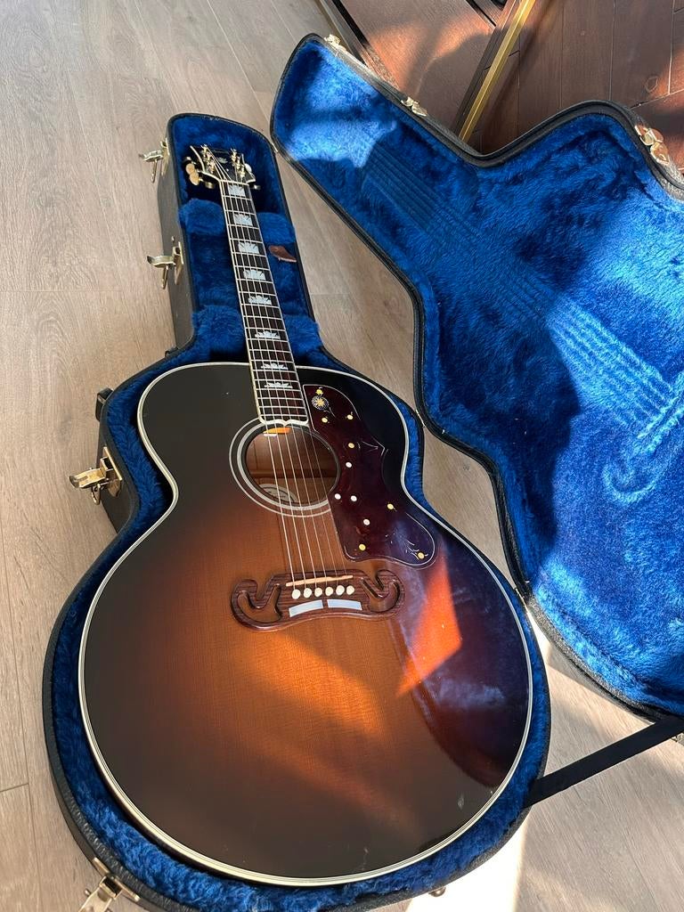 Gibson SJ200 sunburst, Ophalen, Gebruikt, Western- of Steelstringgitaar