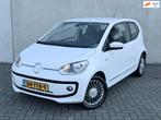 Volkswagen High Up! 1.0 Ori NL NAP Stoelverw Leder 15 Airco, Voorwielaandrijving, Euro 5, Gebruikt, Wit