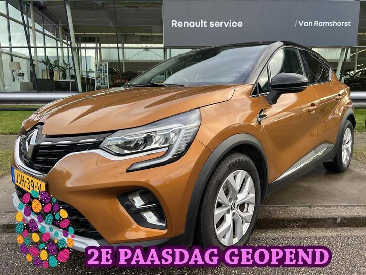 Renault Captur 1.6 E-Tech Hybrid 145PK Intens / Keyless / Ca, Auto's, Renault, Bedrijf, Te koop, Captur, ABS, Achteruitrijcamera