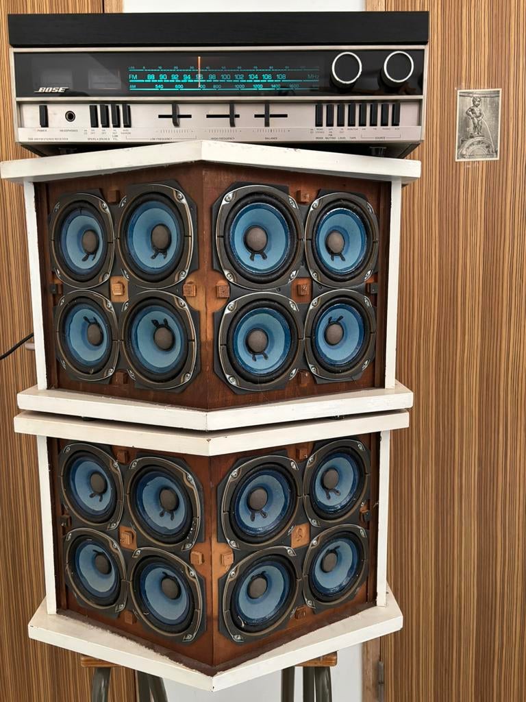 Te koop : Bose speakers 901/2 plus bijpassende Bose 550 amp., Audio, Tv en Foto, Ophalen of Verzenden, Gebruikt, Overige merken