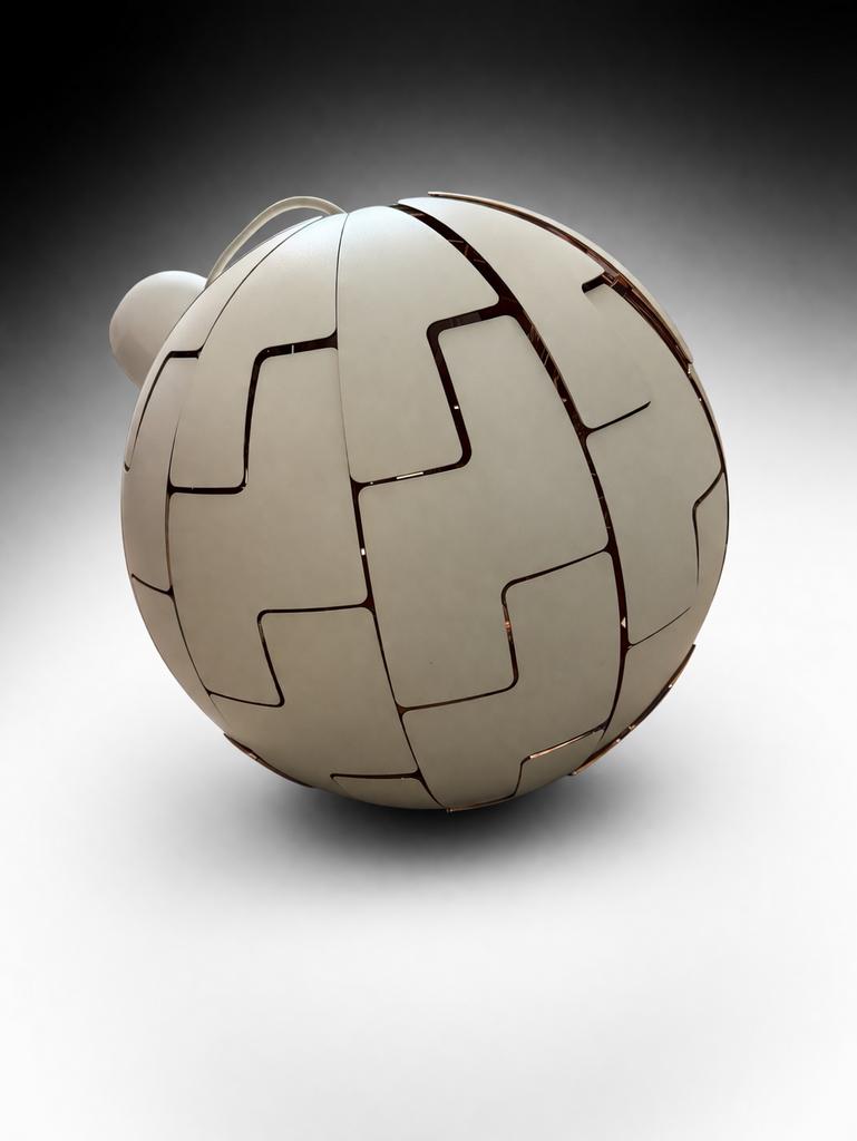 IKEA PS 2014 Hanglamp - Koperkleurig, 48 cm diameter, Ophalen, Gebruikt, X, Metaal