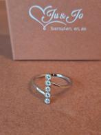 Ring zilver met zirkoon, Nieuw, Ophalen of Verzenden, De Wieken 3, 17 tot 18