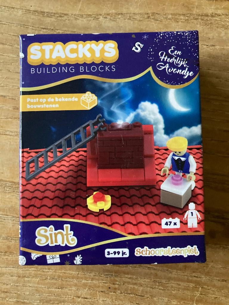 Stackys Sint - Schoorsteenpiet - nieuw, Ophalen of Verzenden, Nieuw