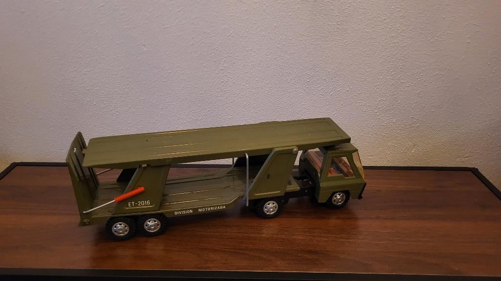 TOPSTAAT! Vintage Gozan Coloso ET-2016 Militaire Truck, Ophalen of Verzenden, Zo goed als nieuw