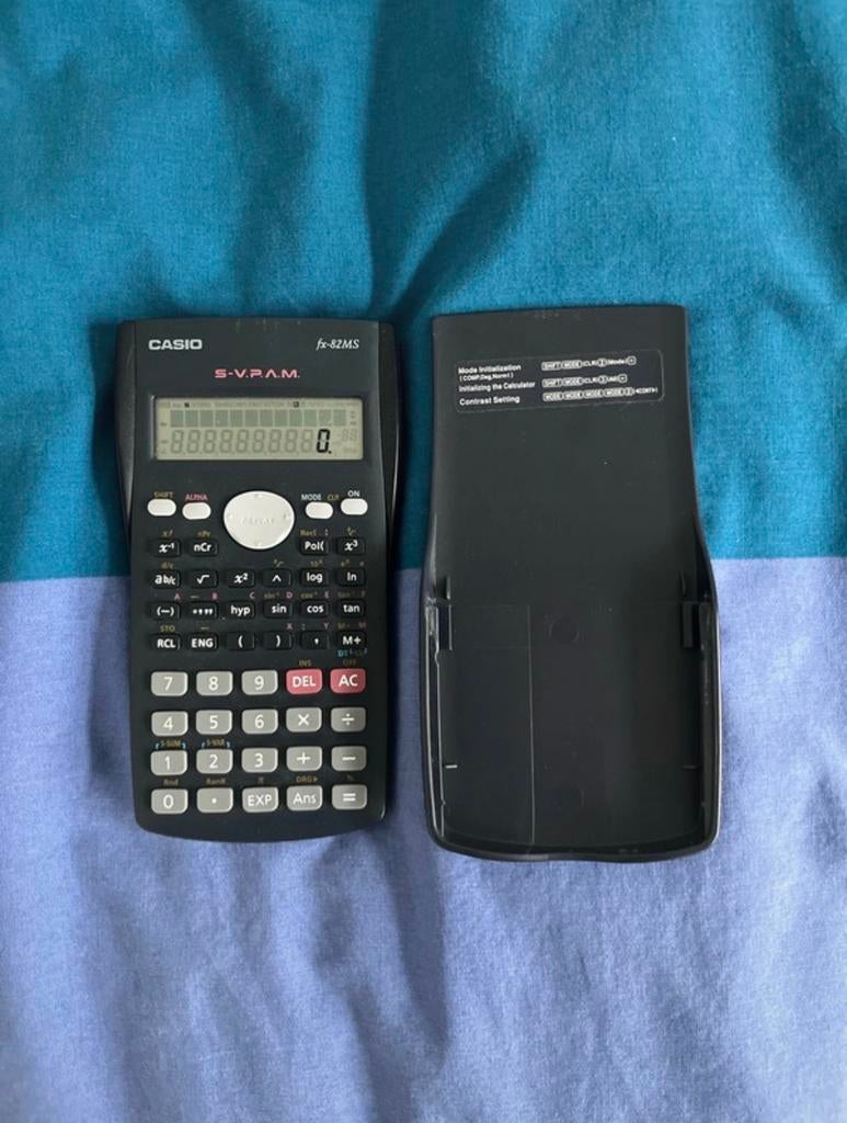 Casio fx-82MS rekenmachine, Ophalen of Verzenden, Gebruikt