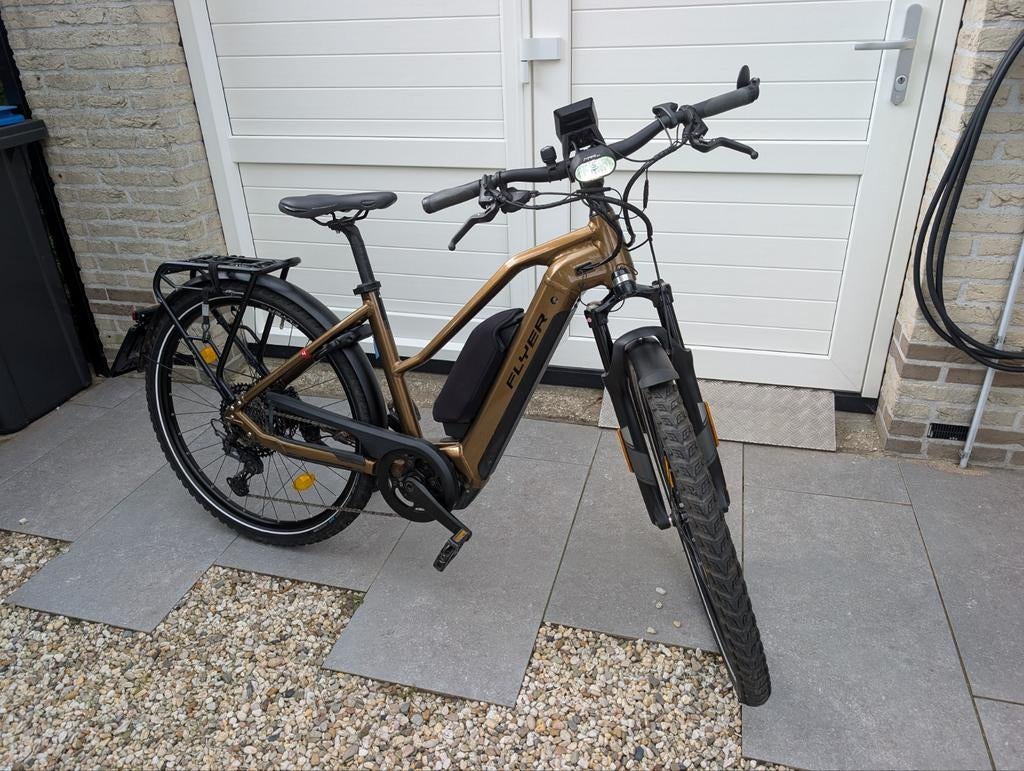 FLYER UPSTREET4 7.70 mixed HS maat M, Fietsen en Brommers, Elektrische fietsen, Zo goed als nieuw, Overige merken, 51 tot 55 cm