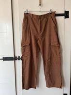 Caramelkleurige corduroybroek met cargozakken, Ophalen of Verzenden, Zo goed als nieuw, Maat 48/50 (M), Bruin