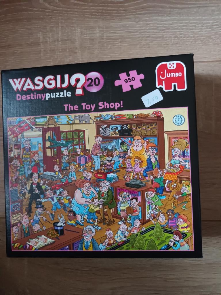 Wasgij puzzel, De speelgoedwinkel, Ophalen, 500 t/m 1500 stukjes, Zo goed als nieuw, Legpuzzel