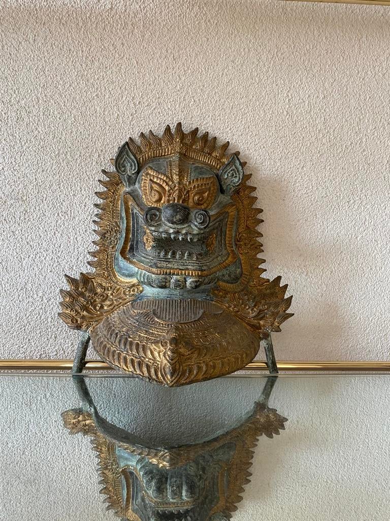 Uniek oosters Barong masker, Ophalen of Verzenden, Zo goed als nieuw