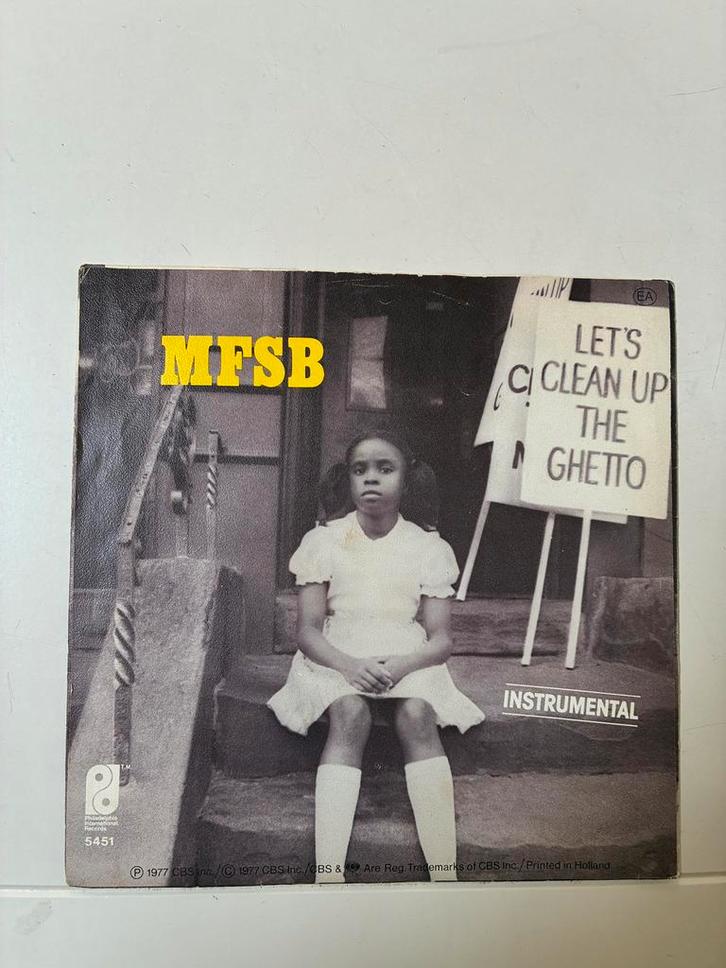 Philadelphia International All Stars-Let’s Clean Up The Gh, Cd's en Dvd's, Vinyl | Hiphop en Rap, Zo goed als nieuw, 1985 tot 2000