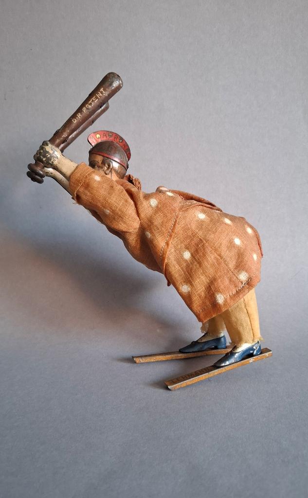 Lehamn Ajax figuur man met knuppel, Antiek en Kunst, Antiek | Speelgoed, Verzenden