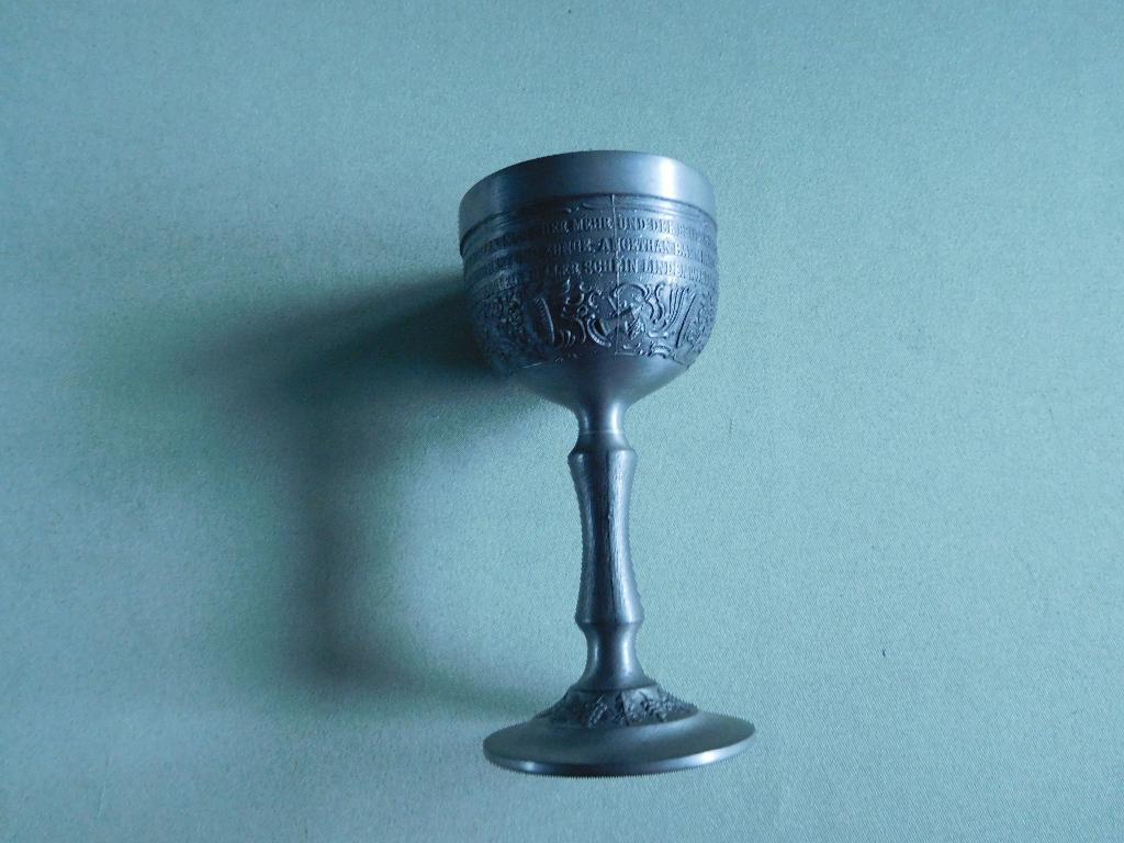 Tinnen beker (Frieling Zinn goblet), Ophalen