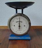 Antieke blauwe weegschaal Benonja, Antiek en Kunst, Ophalen