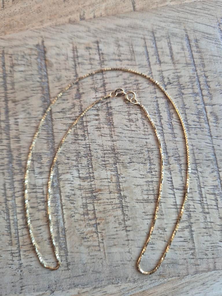 Gouden venetiaanse ketting - 18 karaat, Ophalen, Nieuw, Geel, Goud
