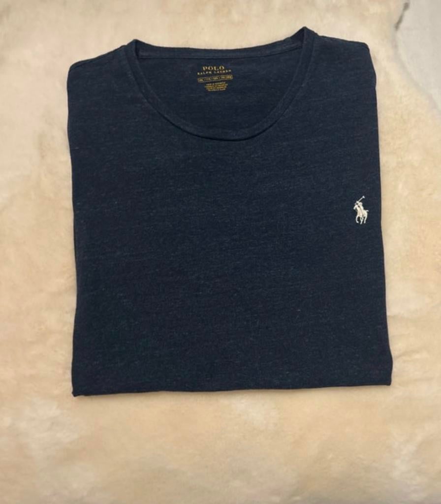 Ralph Lauren T-shirt blauw XXL ongedragen, Verzenden, Nieuw, Overige maten, Blauw