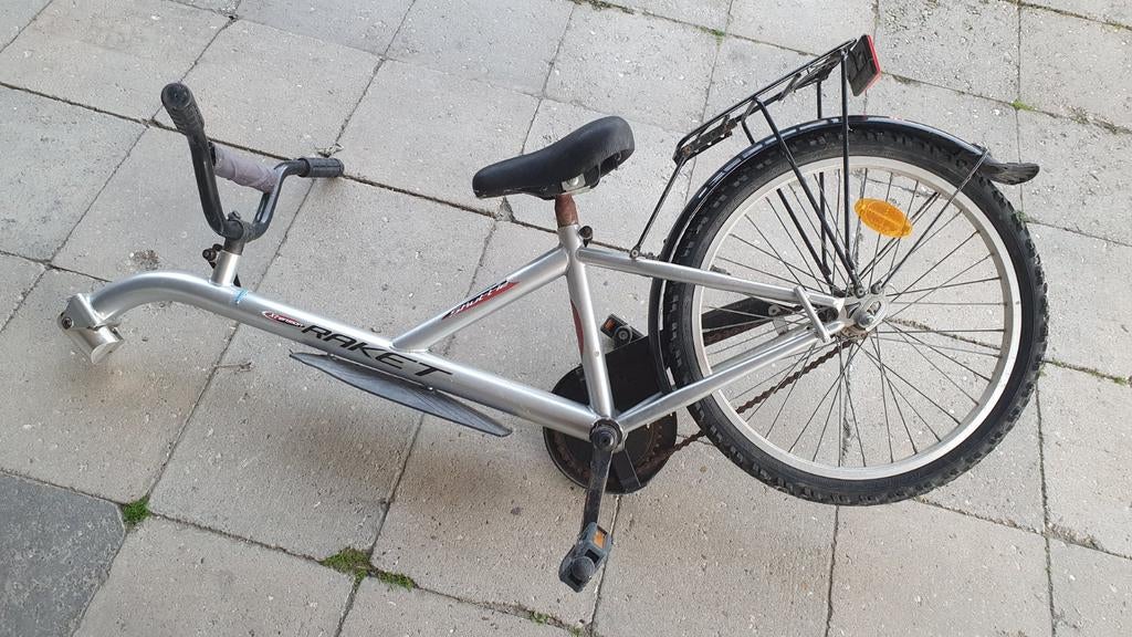 Aanhangfiets / Follow me fiets - Raket, Ophalen, Gebruikt, Minder dan 20 kg, Raket