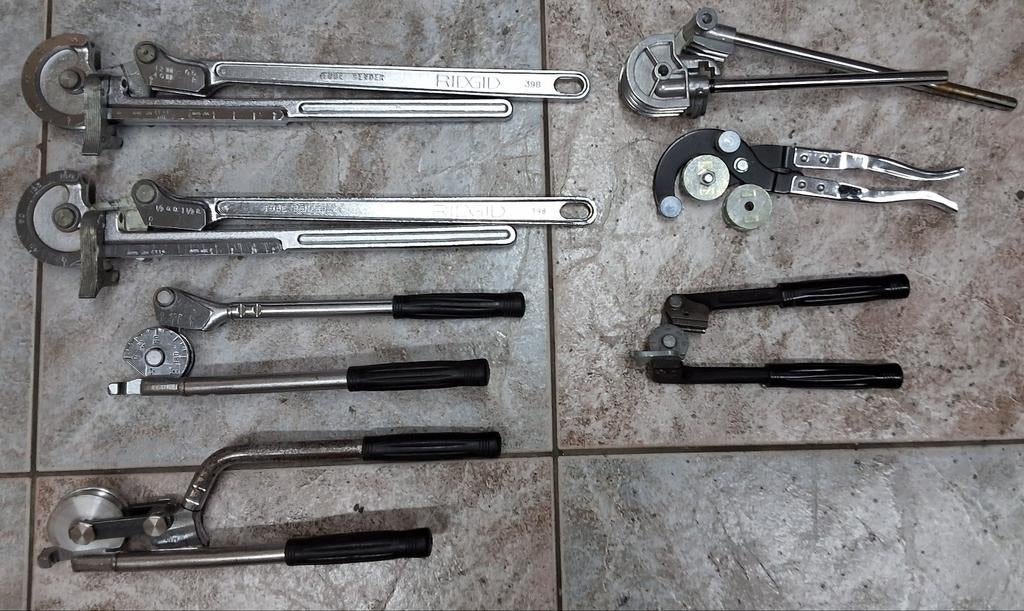 Verzameling buigtangen, Doe-het-zelf en Verbouw, Gereedschap | Handgereedschap, Ophalen of Verzenden, Gebruikt