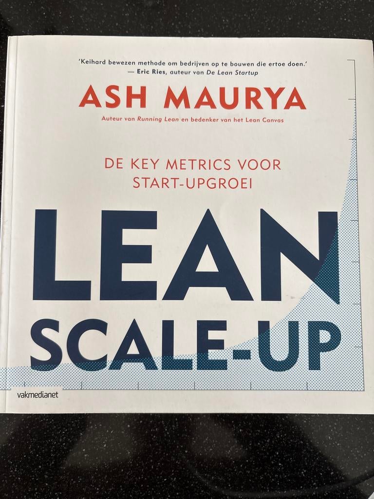 Boek: Lean Scale-Up - Ash Maurya, Ophalen of Verzenden, Gelezen, Economie en Marketing