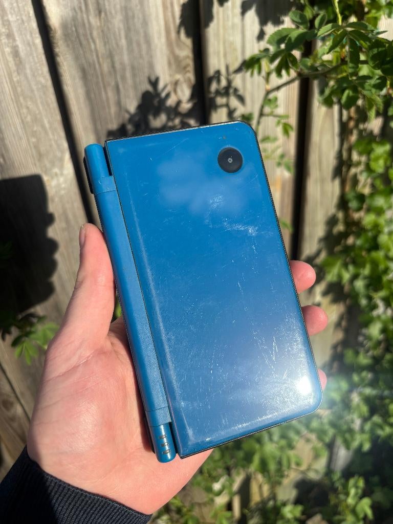 Nintendo DSi XL Blue/ Blauw, Spelcomputers en Games, Spelcomputers | Nintendo DS, Ophalen of Verzenden, Gebruikt, Blauw, Dsi XL