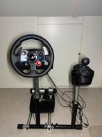 Logitech G29 + Shifter + Wheel Stand Pro (Z.G.A.N.), Ophalen, Zo goed als nieuw, Stuur of Pedalen, PlayStation 4