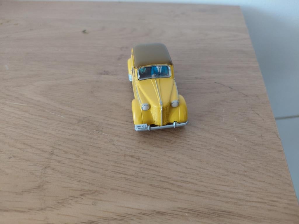 Kuifje auto van metaal, Hergé ML 2003, zo goed als nieuw, Ophalen of Verzenden, Zo goed als nieuw, Auto, Overige merken