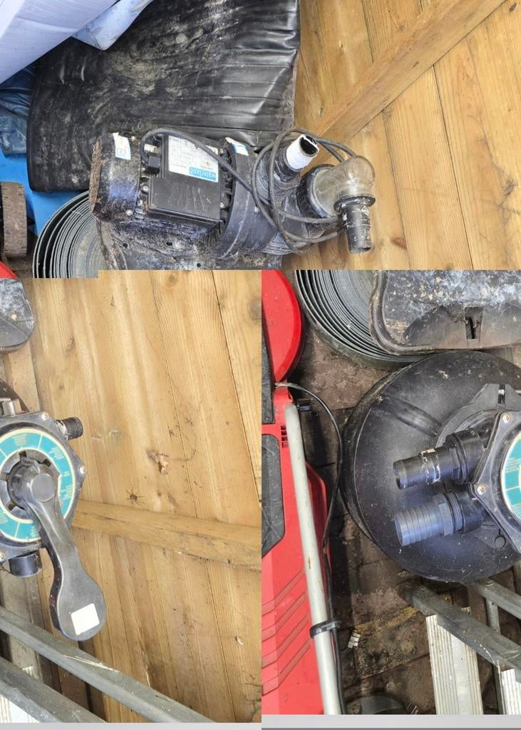 Waterland XKP350E Zwembadpomp met filter, Tuin en Terras, Zwembad-toebehoren, Ophalen, Gebruikt, Overige typen