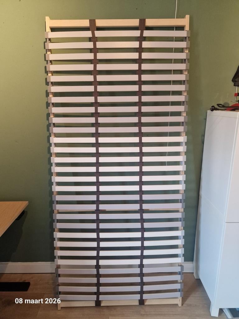 IKEA Lönset lattenbodem 90x200 cm, Huis en Inrichting, Slaapkamer | Matrassen en Bedbodems, Ophalen, 90 cm, Eenpersoons, Zo goed als nieuw