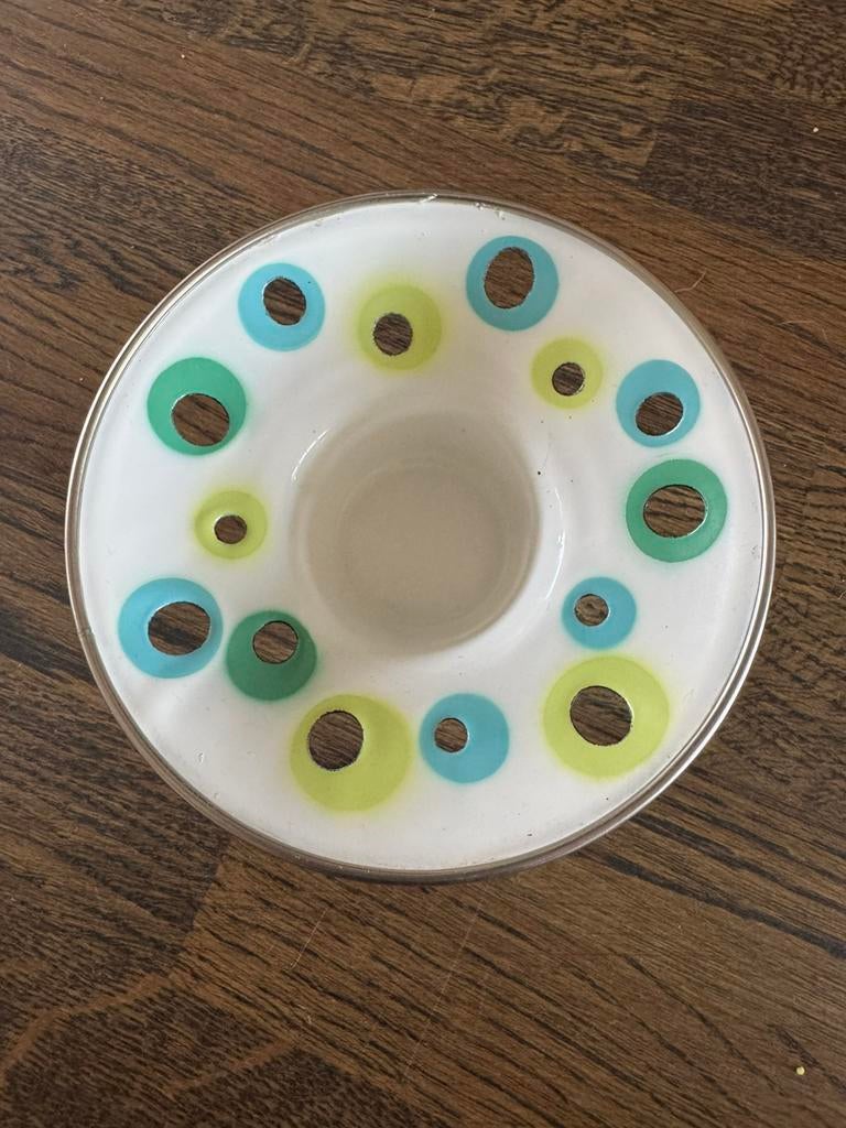 VINTAGE IKEA WAXINELICHTHOUDER | SPACE AGE | JAREN 70/80, Huis en Inrichting, Woonaccessoires | Kandelaars en Kaarsen, Gebruikt