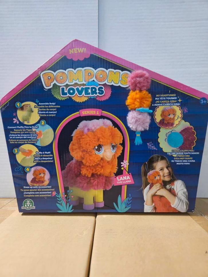 Pompoms Lovers Lana de Lama - Nieuw in doos, Kinderen en Baby's, Speelgoed | Overig, Nieuw, Meisje, Ophalen of Verzenden
