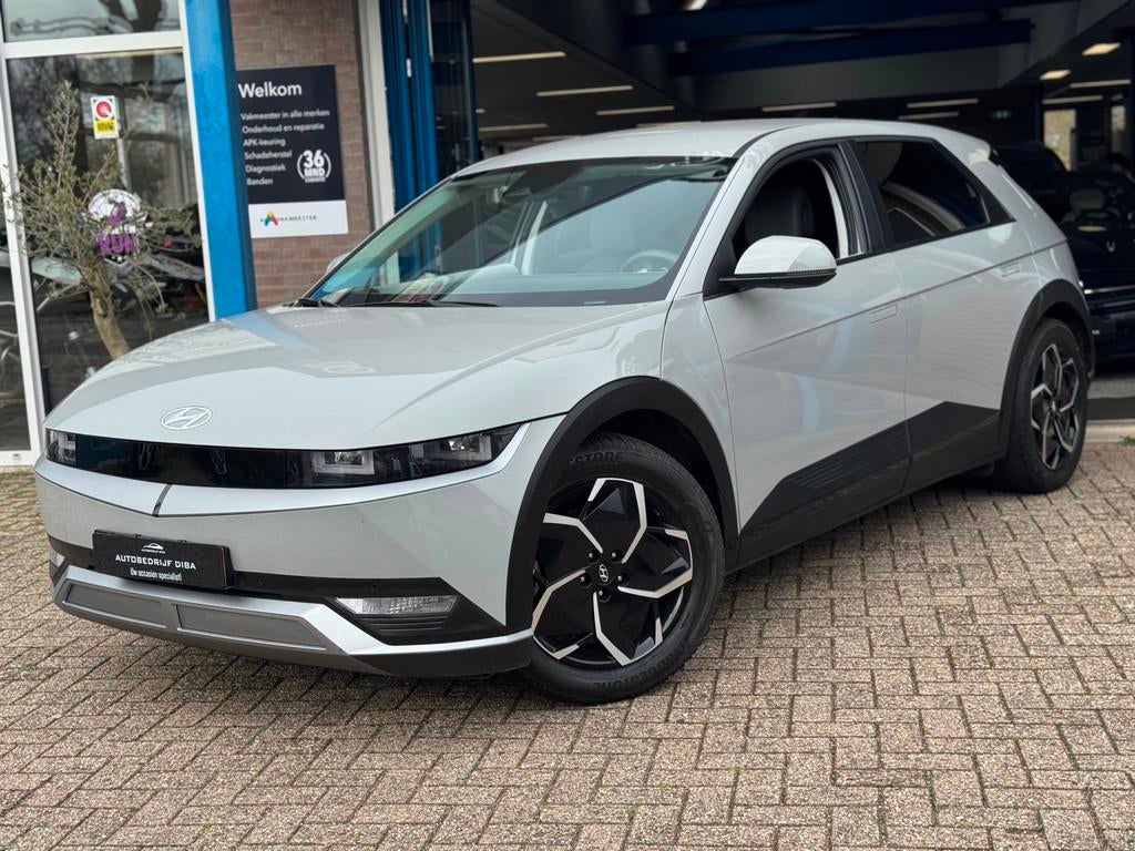 Hyundai IONIQ 5 Connect 58 kWh 2021 AUT NAVI BTW 1e Eig!, Auto's, Hyundai, Automaat, 966 min, Gebruikt, Zwart