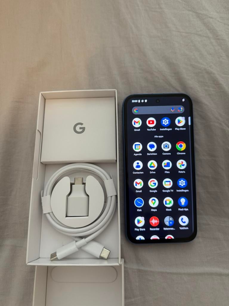 Google Pixel 8a 128gb als nieuw compleet, Overige modellen, Ophalen of Verzenden, Zo goed als nieuw, Zonder simlock