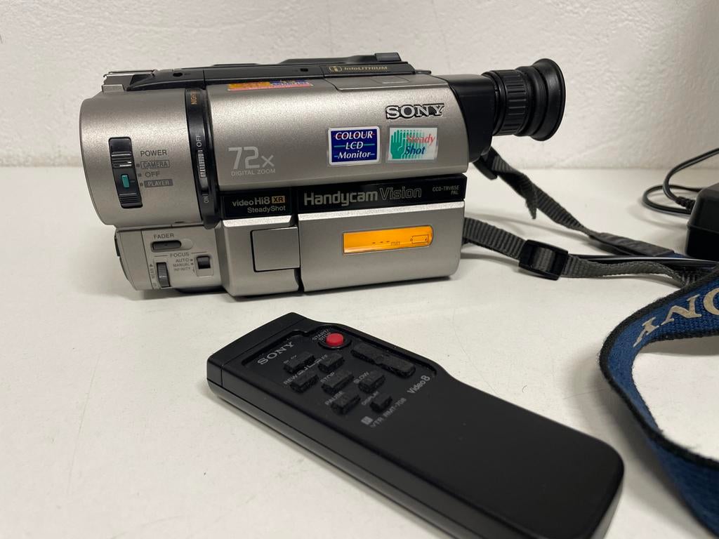 Sony CCD-TRV65E Video Hi8 XR Handycam Vision met afstandsbed, Ophalen, Hi 8, Camera