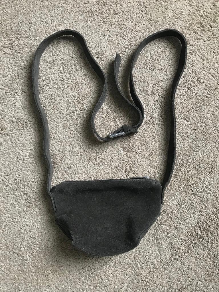 Groene suède tas Shabbies, Verzenden, Gebruikt, Groen