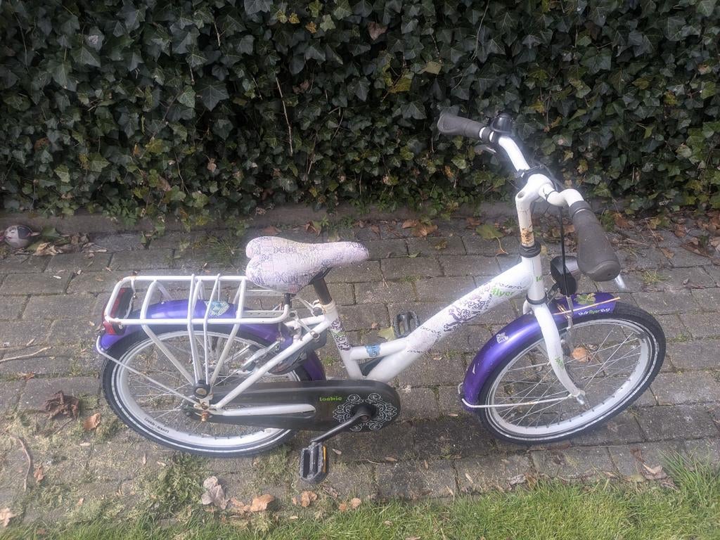 Gebruikte meisjesfiets voor de beginnende bestuurder, Ophalen, Gebruikt, 20 inch