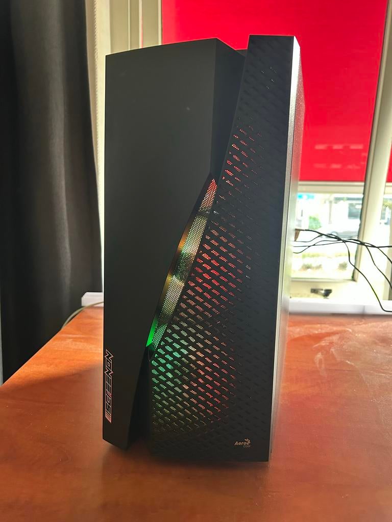 Screenon Gaming PC - Ryzen 5 2600X, 8GB RAM, 4GB GPU, 238GB, Ophalen, 8 GB, Zo goed als nieuw, Gaming