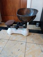 Antieke email weegschaal, Antiek en Kunst, Antiek | Keukenbenodigdheden, Ophalen