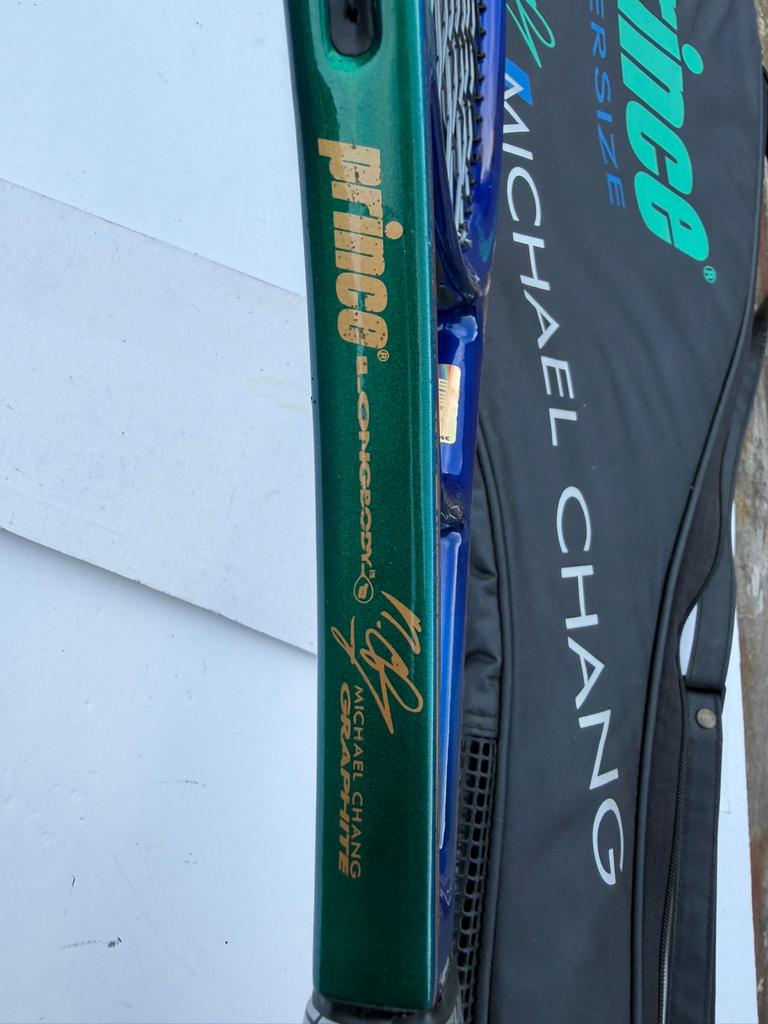 Vintage Prince Michael Chang Graphite Tennisracket 310g, Gebruikt, L4, Prince, Ophalen of Verzenden