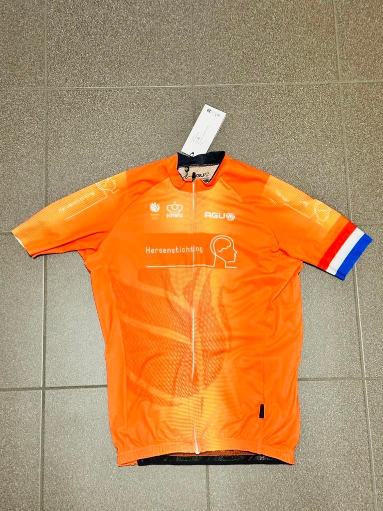 Wielrenkleding wielrenshirt fietsshirt teamNL maat M Agu, Kinderen, M, Nieuw, Ophalen of Verzenden