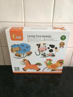 Viga rijgspel boerderijdieren - compleet - ZGAN!, Ophalen of Verzenden, Zo goed als nieuw, Overige typen