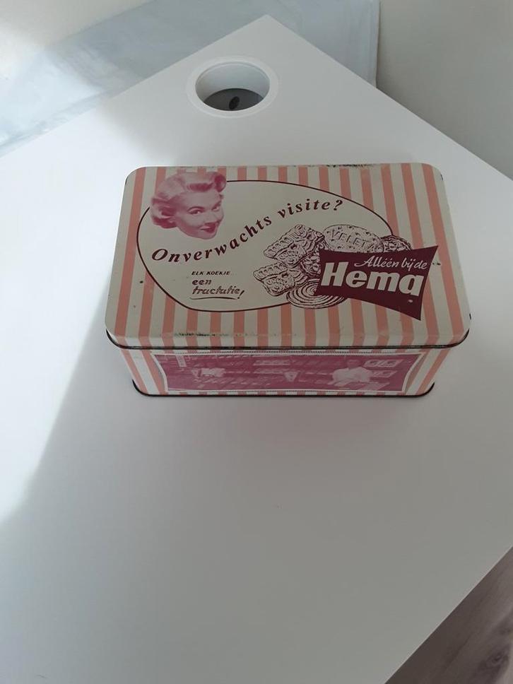 Hema koekblik, Verzamelen, Blikken, Ophalen of Verzenden